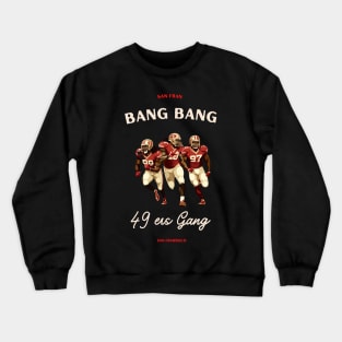 49 ers players cute graphic design artwork Crewneck Sweatshirt